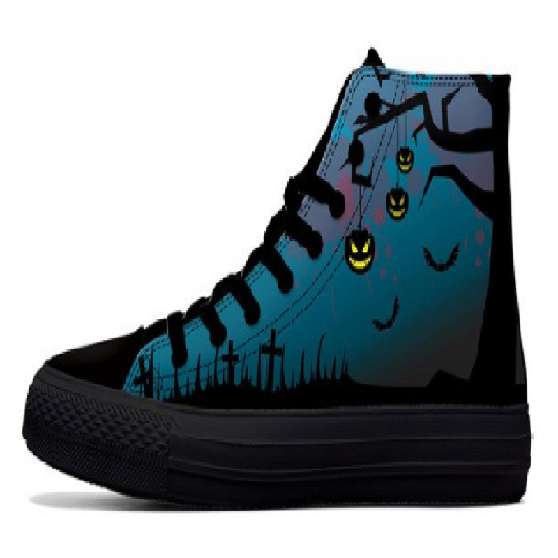 Halloween Themed Custom Made Women's Shoes