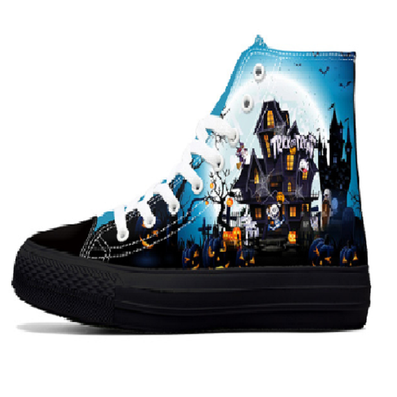 Halloween Themed Custom Made Women's Shoes