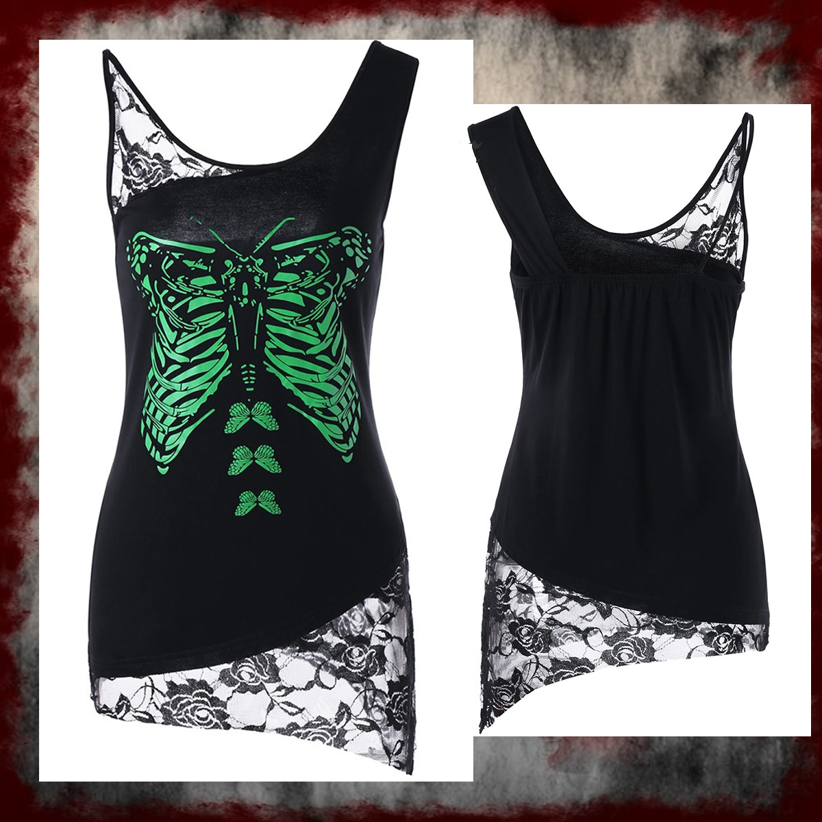 Rosetic Butterfly Mind Tank Top