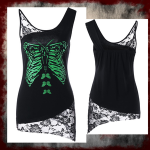 Rosetic Butterfly Mind Tank Top