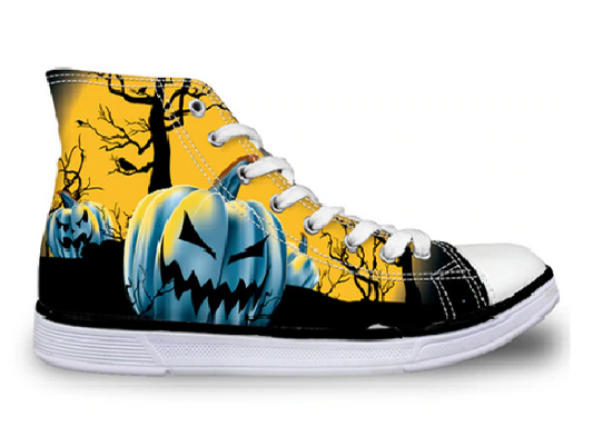 High Top Classic Canvas Custom Made Women's  Shoes!
