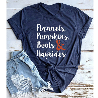 Variety Women Halloween Pumpkin Shirts