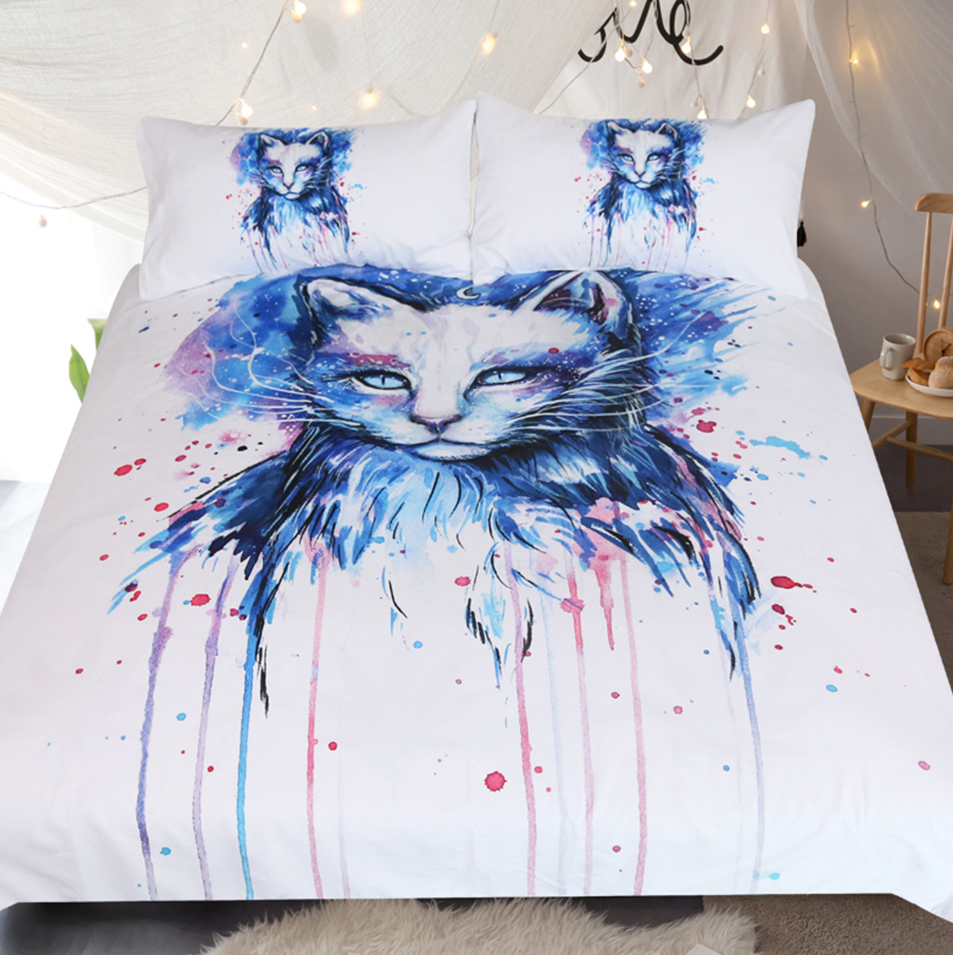 Space by Pixie Cold Art Bedding Set  3pc Duvet Bedding Set